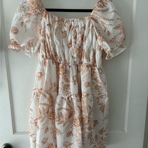 Floral mini dress - Picture 2 of 2